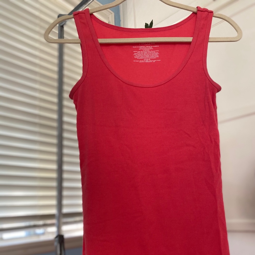 Hot pink tank top